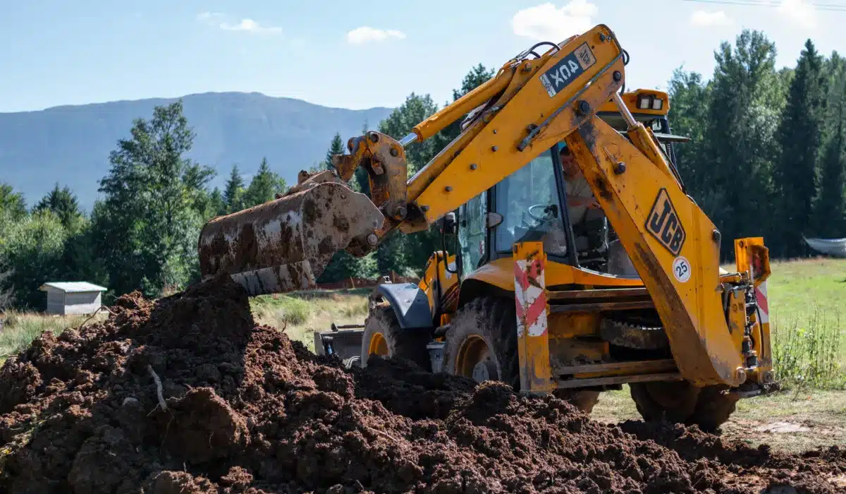 wyrównywanie terenu Zawoja