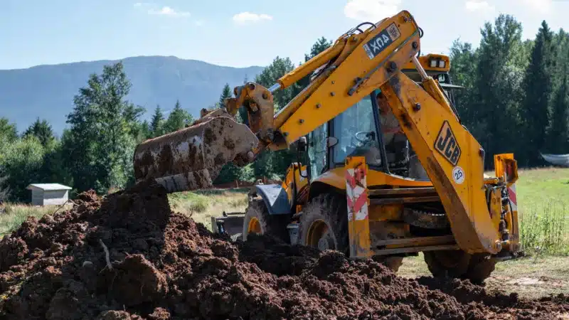 wyrównywanie terenu Zawoja
